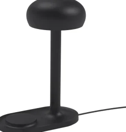 Eva Solo Bordlamper<Emendo lampe med Qi trådløs oplader Black