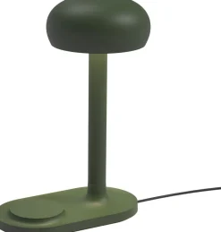 Eva Solo Bordlamper<Emendo lampe med Qi trådløs oplader Emerald