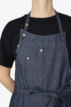 DutchDeluxes Tekstiler Til Køkkenet<Five Pockets Apron , Comfort Fit, Denim Brut