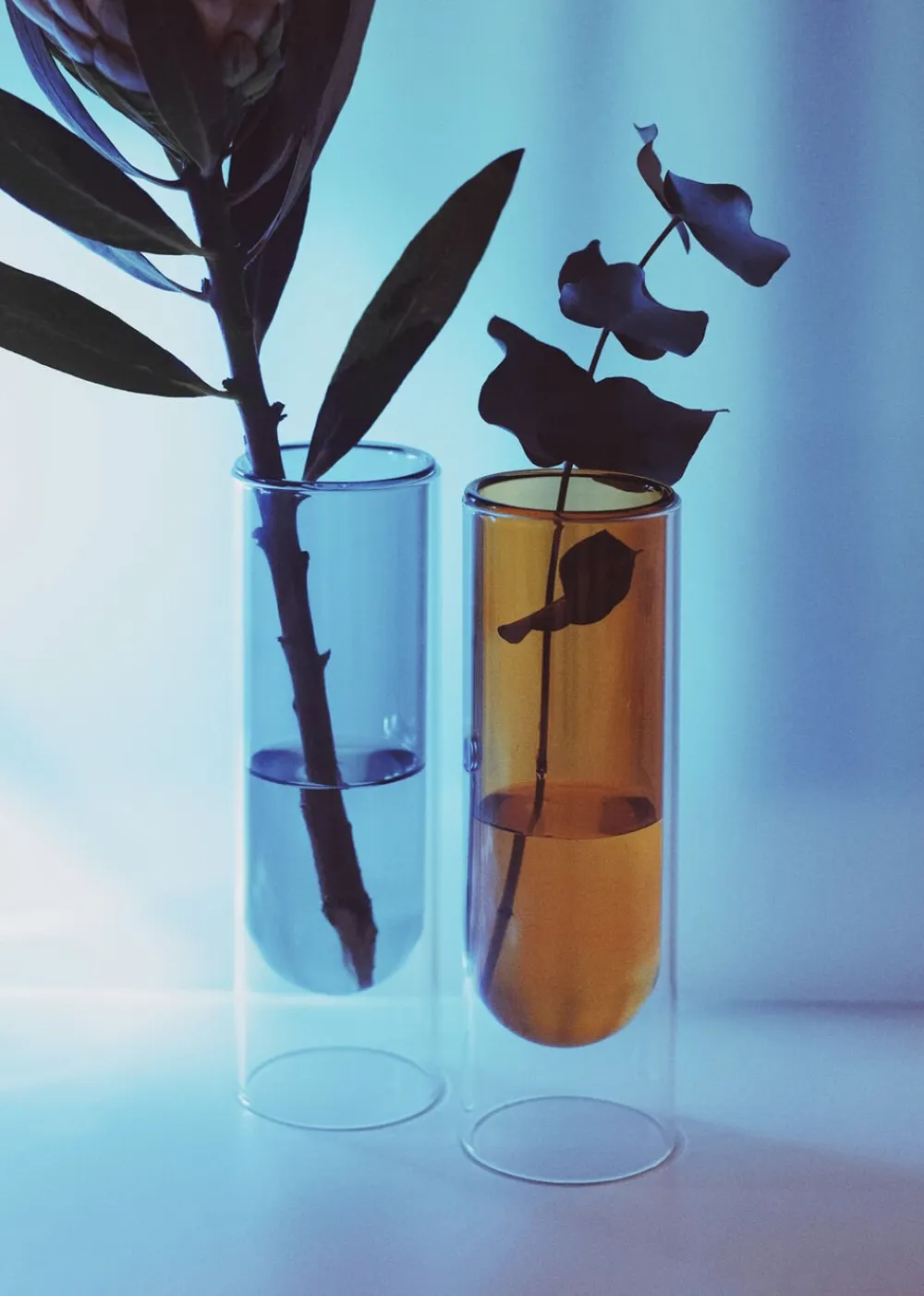 Studio About Vaser & Urtepotteskjulere<FLOWER TUBE, TALL TUBE, CYAN, 65200C