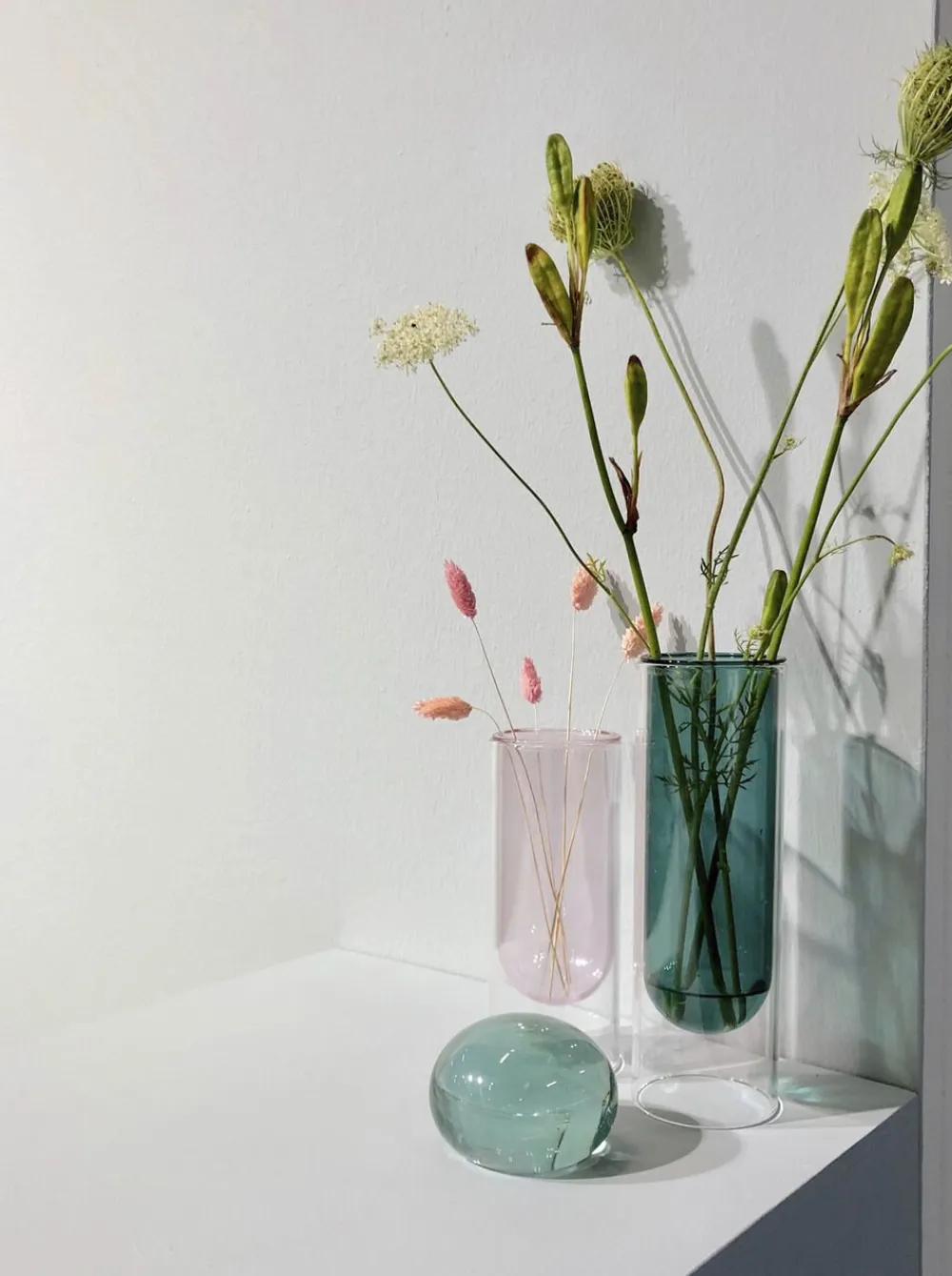 Studio About Vaser & Urtepotteskjulere<FLOWER TUBE, TALL TUBE, CYAN, 65200C
