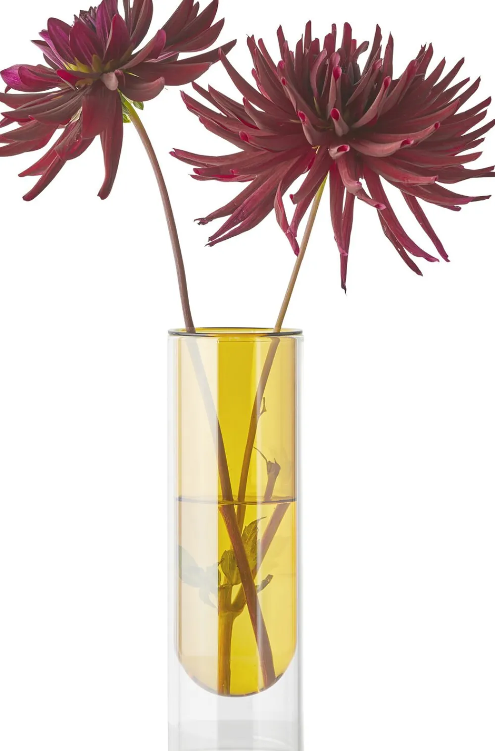 Studio About Vaser & Urtepotteskjulere<FLOWER TUBE, TALL TUBE, YELLOW, 65200Y
