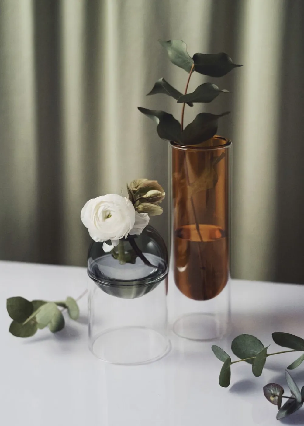 Studio About Vaser & Urtepotteskjulere<FLOWER TUBE, TALL TUBE, YELLOW, 65200Y