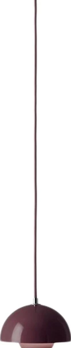 &Tradition Pendler<Flowerpot Pendant VP10 Dark plum