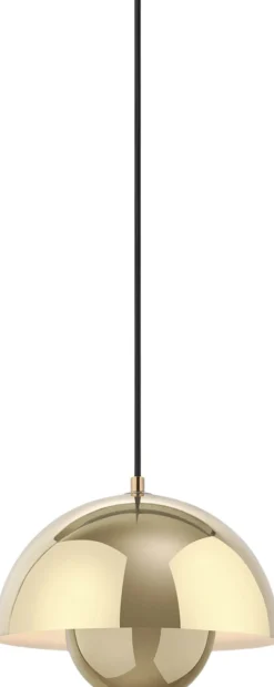 &Tradition Puder<Flowerpot Pendant VP1, Brass-Plated