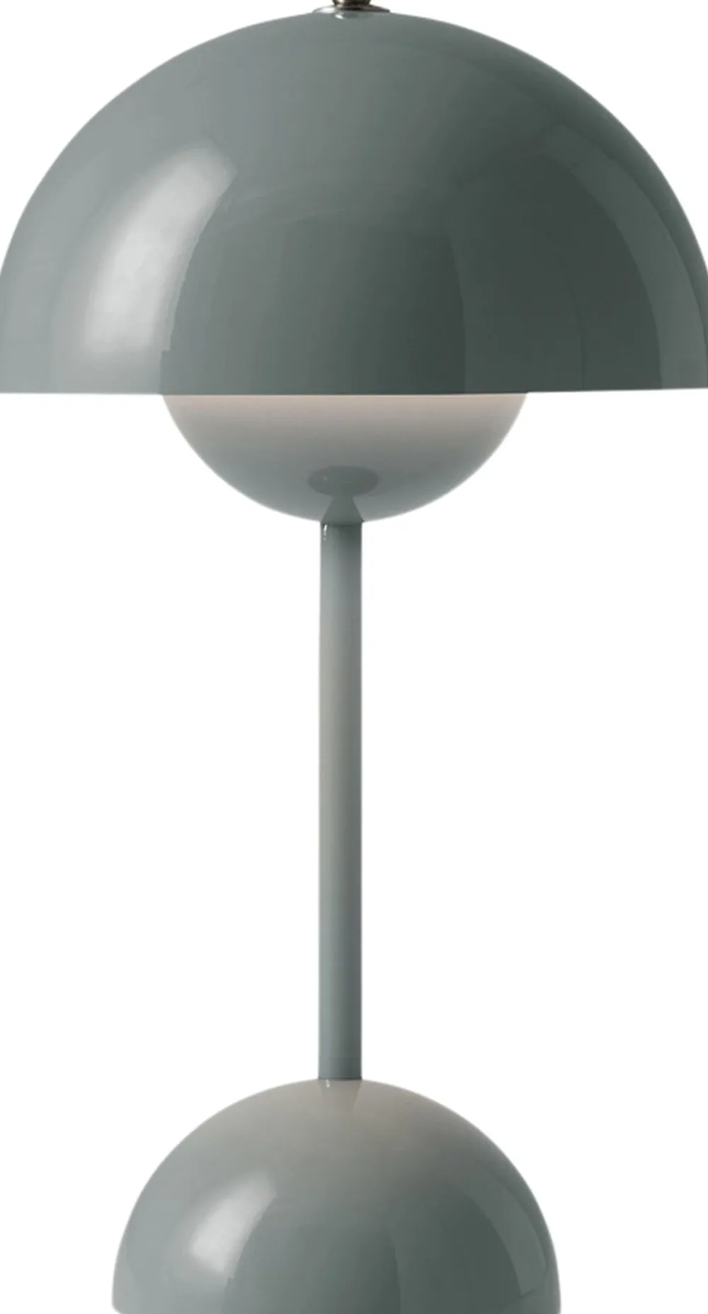 &Tradition Bordlamper|Trådløse Lamper<Flowerpot Portable Lamp VP9, Magnetic Charger Stone