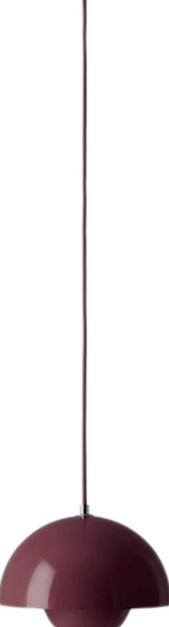 &Tradition Pendler<Flowerpot VP1, Pendel Dark plum