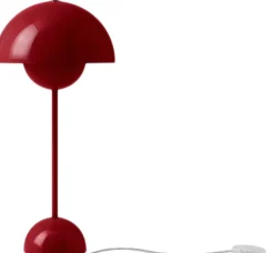 &Tradition Bordlamper<Flowerpot VP3, Table Lamp Vermilion red