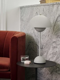 &Tradition Bordlamper<Flowerpot VP3, Table Lamp Mat grå
