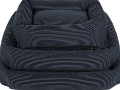 Fossflakes Puder|Til Boligens Kæledyr<Hundeseng Blue pinstripe
