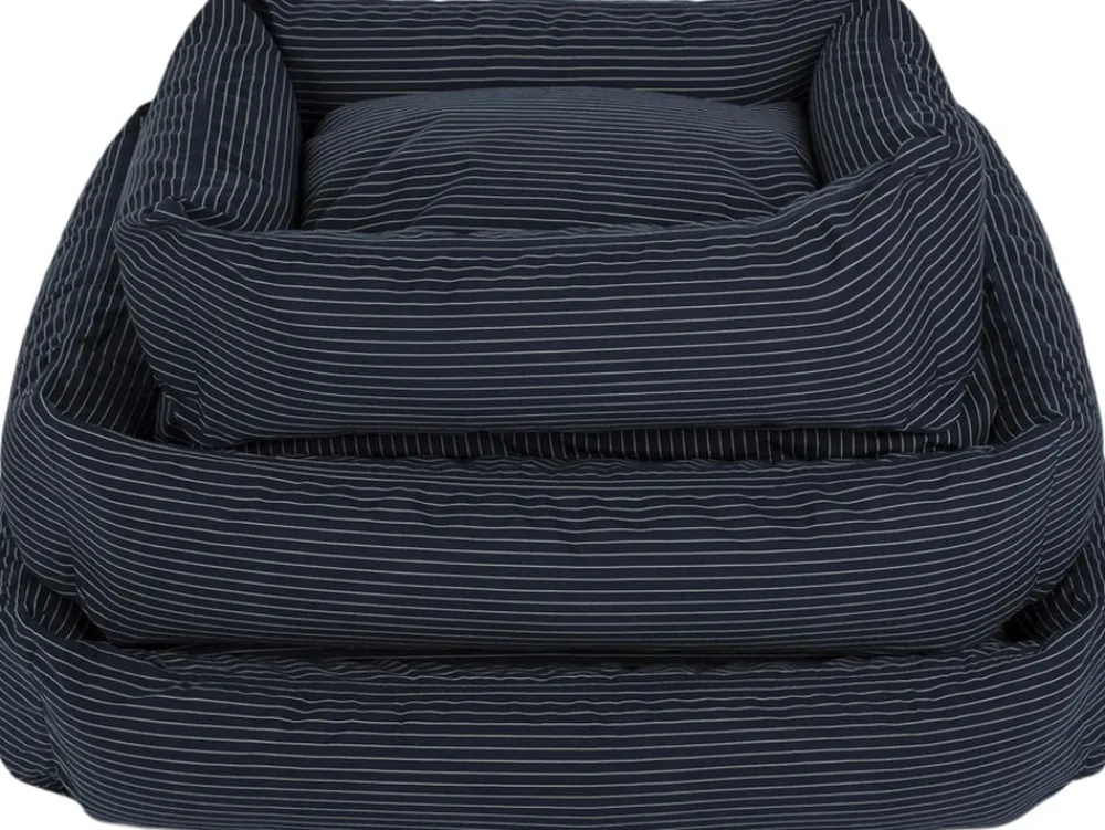 Fossflakes Puder|Til Boligens Kæledyr<Hundeseng Blue pinstripe