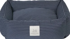 Fossflakes Til Boligens Kæledyr<Hundeseng Navy Pinstripe
