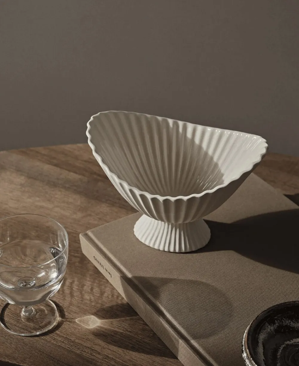 Ferm Living Opbevaring|Skåle & Fade<Fountain Bowl - 19 - Off-white