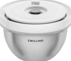Zwilling Opbevaring<Fresh & Save BOWLS Vakuumskål S / 12 cm, Rustfrit stål, Sølv
