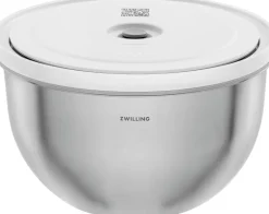 Zwilling Opbevaring<Fresh & Save BOWLS Vakuumskål L / 26 cm, Rustfrit stål, Sølv