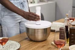 Zwilling Opbevaring<Fresh & Save BOWLS Vakuumskål L / 26 cm, Rustfrit stål, Sølv