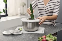 Zwilling Opbevaring<Fresh & Save BOWLS Vakuumskål L / 26 cm, Rustfrit stål, Sølv