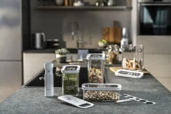 Zwilling Opbevaring<Fresh & Save CUBE Sæt S/M12 gennemsigtig-hvid