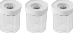 Zwilling Opbevaring<Fresh & Save CUBE Sæt XS3 gennemsigtig-hvid