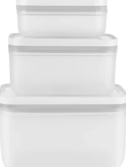 Zwilling Opbevaring<Fresh & Save Vakuum beholdersæt 3d i plastik. S,M, L