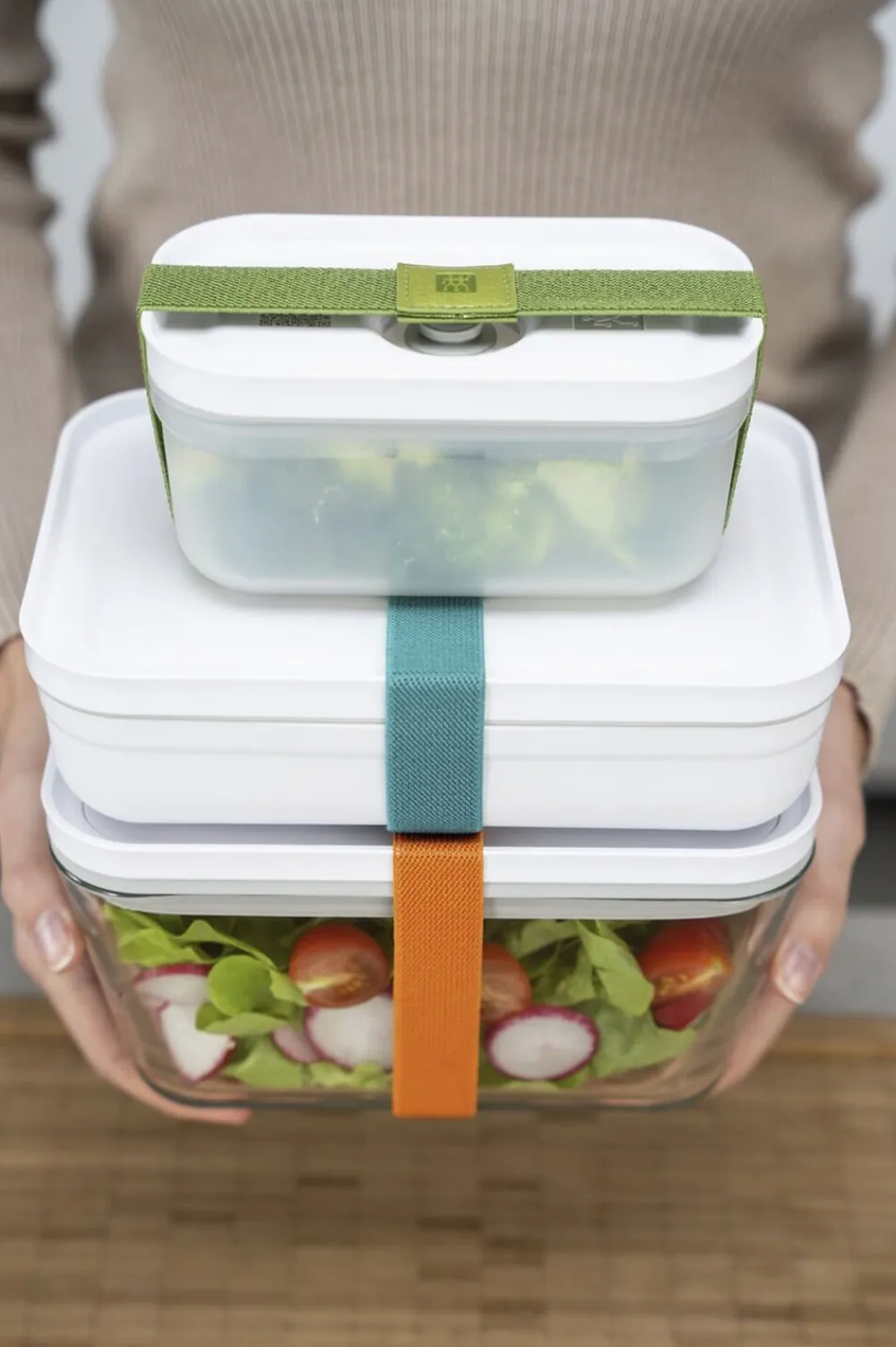 Zwilling Opbevaring<FRESH & SAVE Vakuum tilbehørssæt, Elastikker, 3 dele