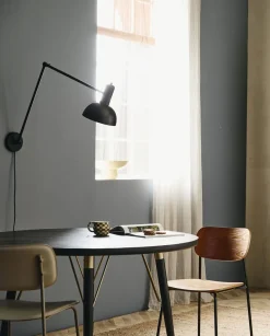 Nordal Væglamper<FREYA wall lamp - black