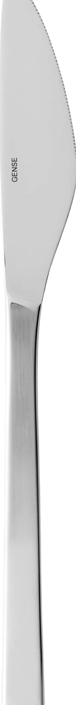 Gense Bestik<Fuga bordkniv mat/blank stål L21,3cm