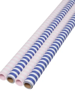 Magasin du Nord Collection Gaveindpakning<Gavepapir stribet sampak 4x70x300cm