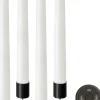 Uyuni Lys & Lysestager|Elektriske Julelys<Giftbox w. spike, remote, LED taper candle, Nordic White, sm