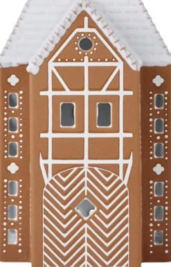Kähler Julepynt<Gingerbread Lyshus stor brun