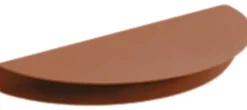 Moebe Møbler<Half Moon Shelf: Terracotta: Small