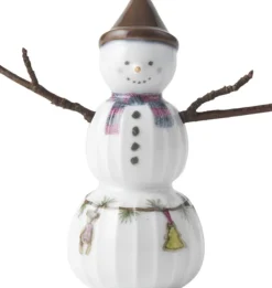 Kähler Julepynt<Hammershøi Christmas Snedreng H9 hvid m. deko