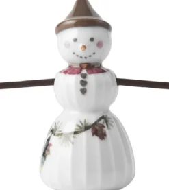 Kähler Julepynt<Hammershøi Christmas Snepige H8 hvid m. deko