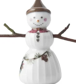 Kähler Julepynt<Hammershøi Christmas Snepige H8 hvid m. deko