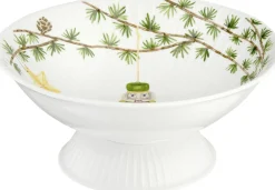 Kähler Julestel<Hammershøi Juleopsats Ø23 cm hvid