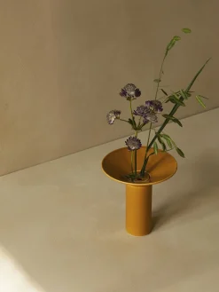 Audo Copenhagen Vaser & Urtepotteskjulere<Hana Vase, H14,5, Ochre