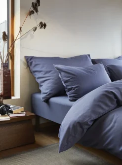Høie Sengetøj & Lagner<Harmoni stonewashed pudebetræk denimblå