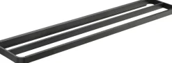 Zone Badeværelsestilbehør<Håndklædestang dobbelt Rim 70x12 Black