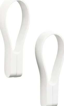 Zone Knager & Knagerækker<Håndklædestrop Loop magnet 2 stk. White
