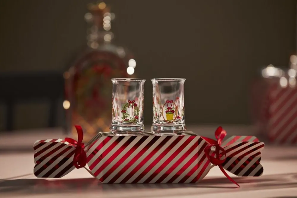 Holmegaard Glas|Julestel<Christmas Juledramglas 2025 3 cl multi 2 stk.