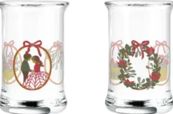 Holmegaard Glas|Julestel<Christmas Juledramglas 2025 3 cl multi 2 stk.