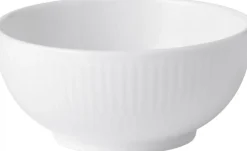 Royal Copenhagen Skåle & Fade<Hvid Riflet skål 24 cl