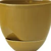 Audo Copenhagen Vaser & Urtepotteskjulere<Hydrous Planter, Ø12, Ochre