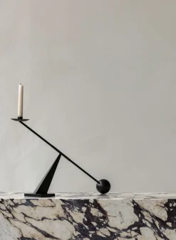 Audo Copenhagen Lys & Lysestager<Interconnect Candle Holder, W70, Bl