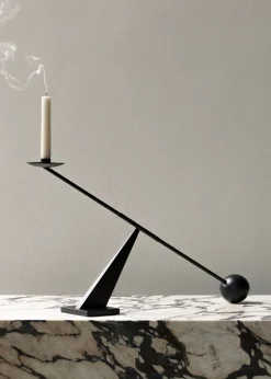 Audo Copenhagen Lys & Lysestager<Interconnect Candle Holder, W70, Bl