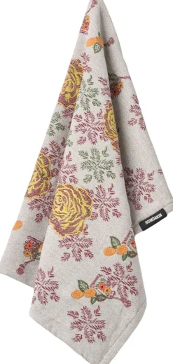 Humdakin Håndklæder<Jacquard & Embroidery Organic Tea Towel