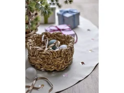 Södahl Gulvtæpper|Juletekstiler<Juletræstæppe dia110 Christmas Hearts Embroidery Rose