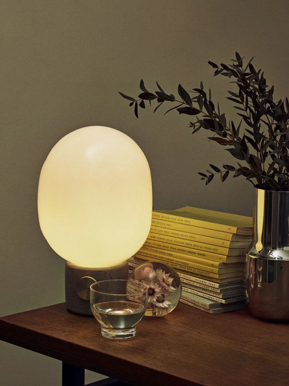 Audo Copenhagen Bordlamper<JWDA Table Lamp Small Ammonite grey