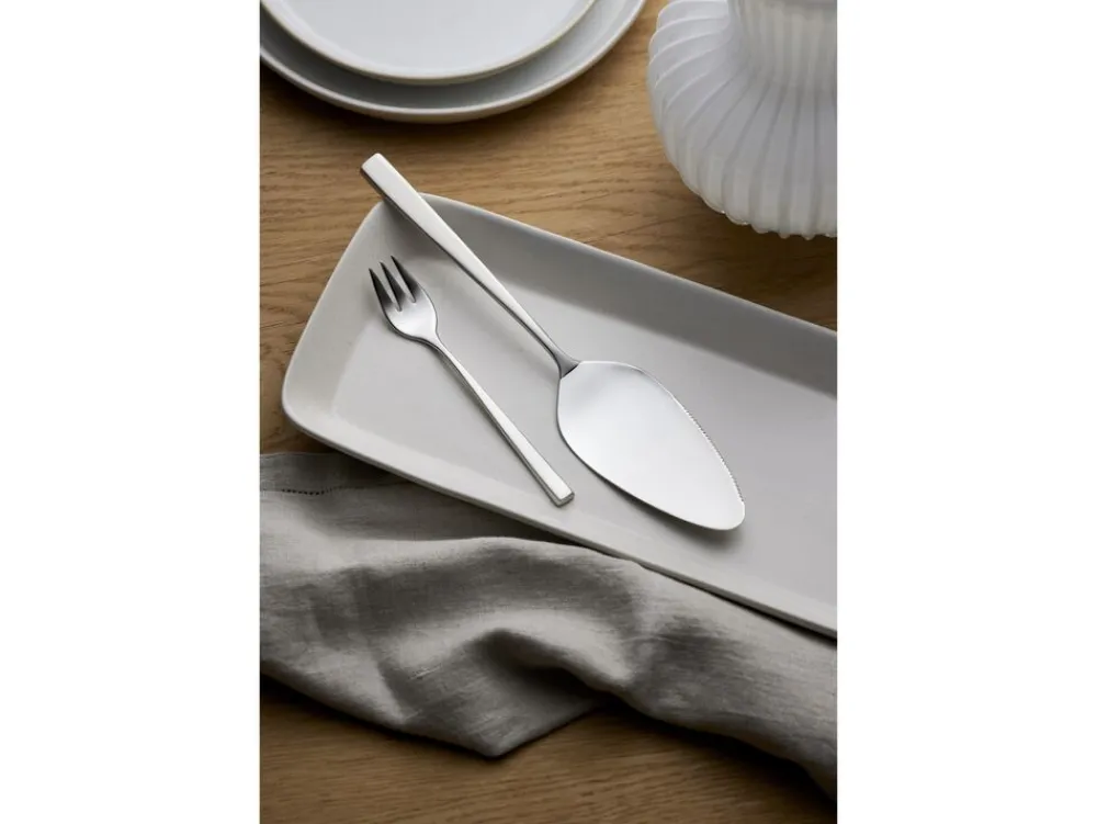Gense Bestik<Kagegaffel Fuga 15,5 cm Mat/Blankt stål