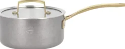 Pillivuyt Gourmet Gryder & Pander<Kasserolle med låg Durance 2 liter 18 cm Rustfrit stål